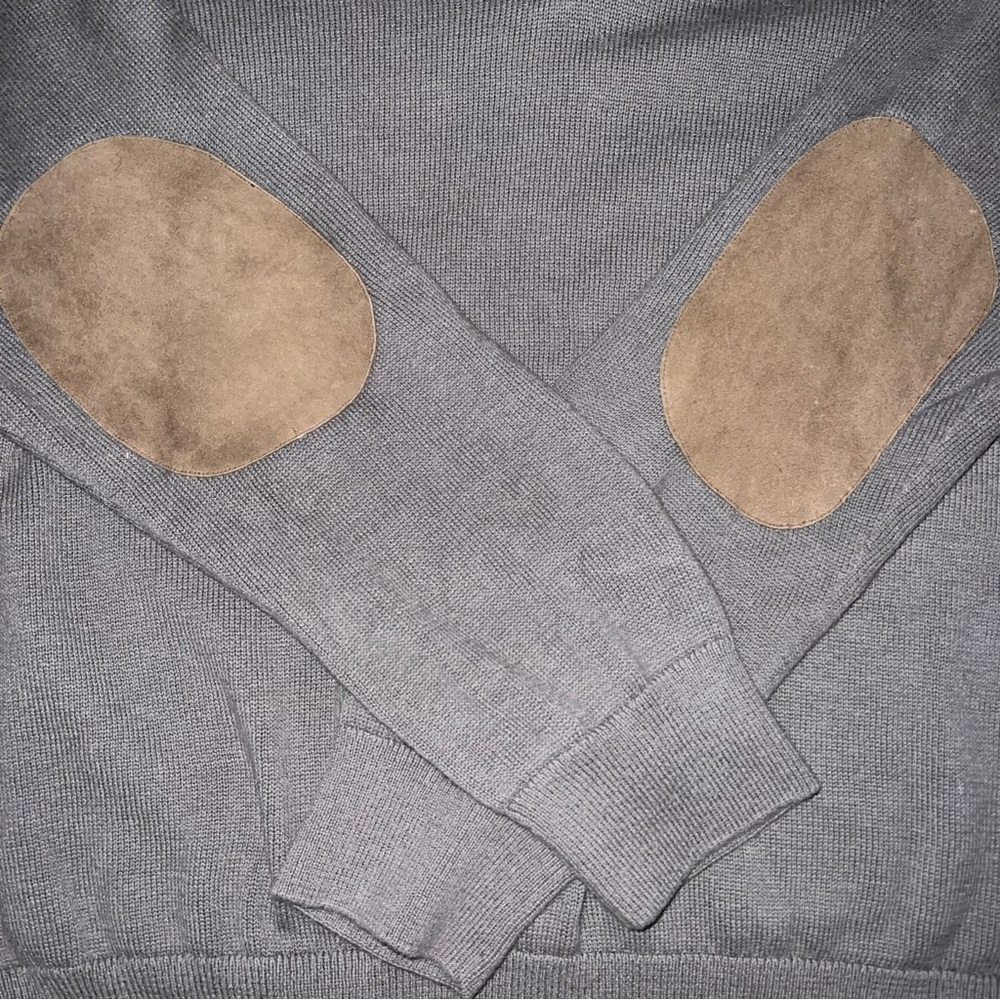 Vineyard Vines Cotton-Alpaca Blend 1/4 Zip Pullover Sweater - Size Medium - Picture 4 of 8